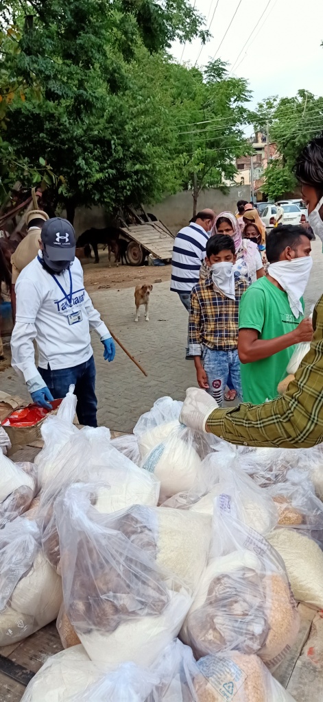 11th Distribution Drive at Madanpur Village , Phase 2, Mohali on 6th May 2020 Drive Photo